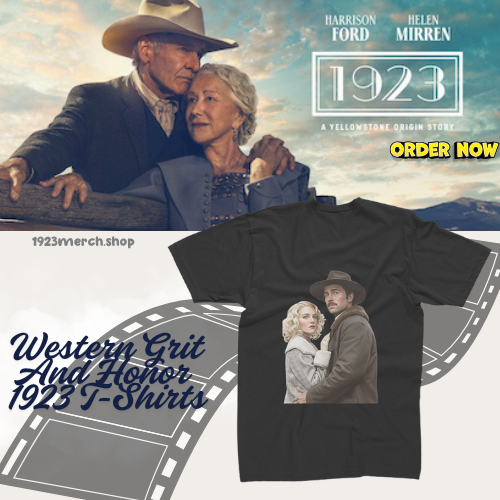Western Grit And Honor 1923 T-Shirts